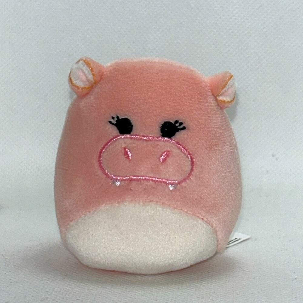 SQUISHMALLOWS Ridelle the Hippo - Squishville Safari Squad - S2" NWOT